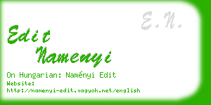 edit namenyi business card